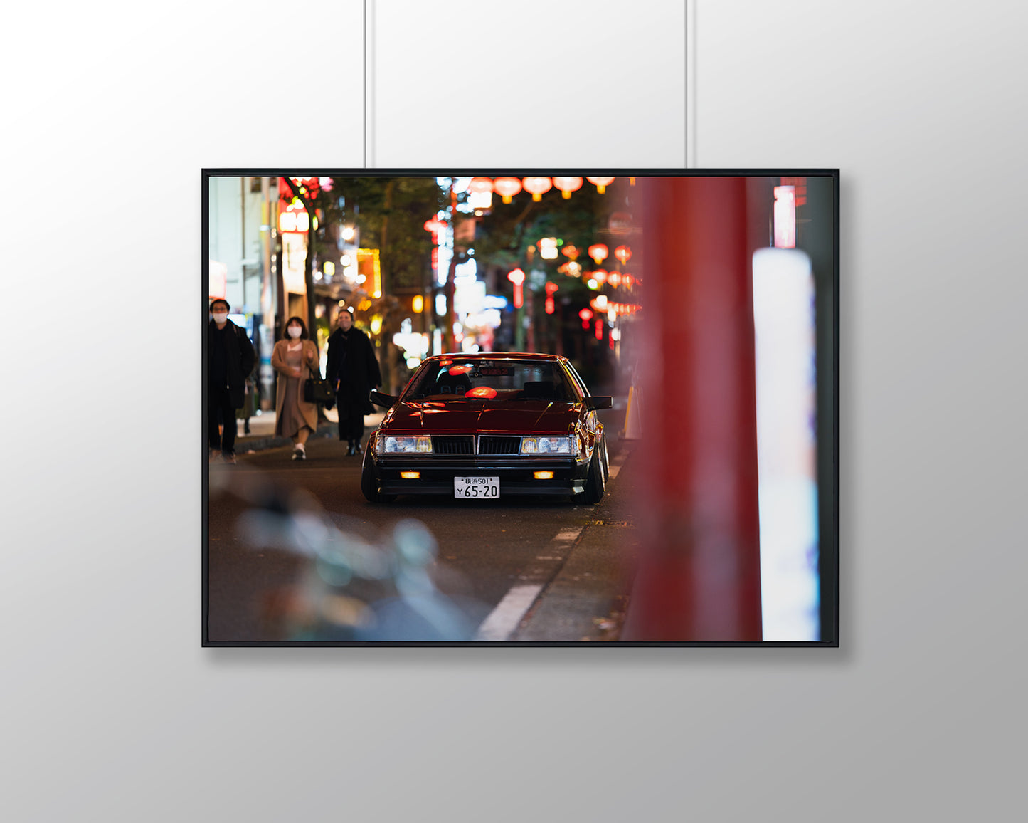 Toyota Corona Coupe in Chinatown Yokohama