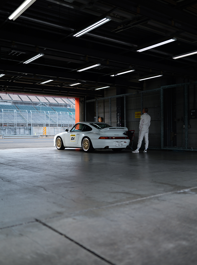 Clock Watching - Motegi Pits at Porsche Idlers | Japan